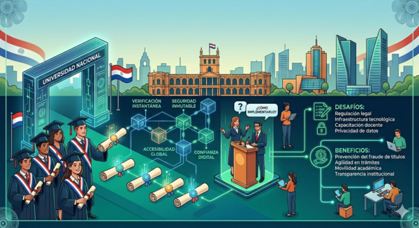 Blockchain y títulos universitarios: el próximo gran debate educativo en Paraguay