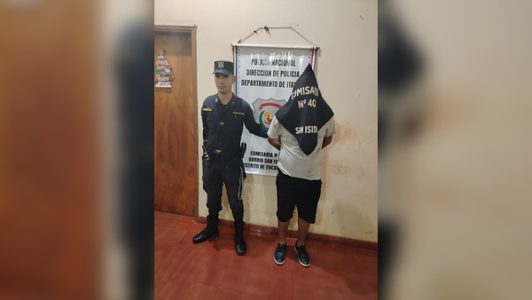 Detienen a hombre tras agredir a su cuñado durante encuentro familiar en Encarnación