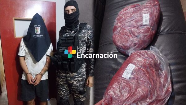 Se quedó sin cena: intentó llevar carne y terminó en la comisaría