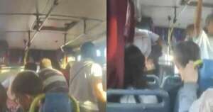 La Nación / Dos kilómetros de terror: chofer de bus evita tragedia tras quedar sin frenos