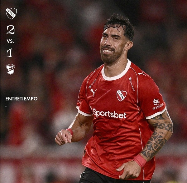 Gabriel Ávalos lidera la remontada de Independiente con gol y asistencia