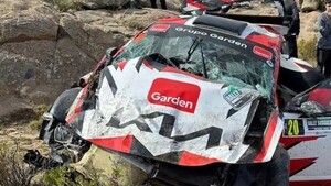 Un muerto y dos heridos tras vuelco de Didier Arias