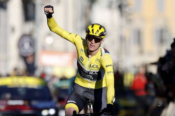 Ciclista Jorgenson sufre fractura de clavícula - Polideportivo - ABC Color