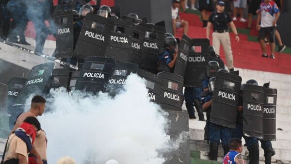 Violencia en el superclásico: lesionados por arma de fuego, golpes y gases lacrimógenos