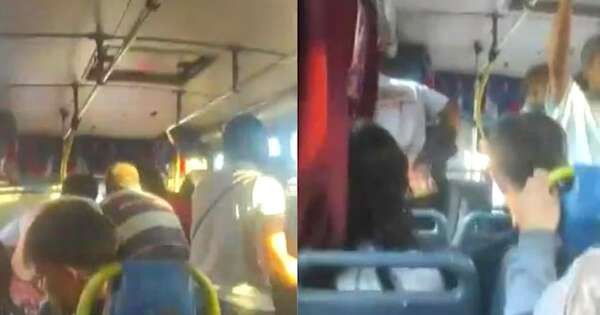 La Nación / Ómnibus circuló unos 2 kilómetros sin freno