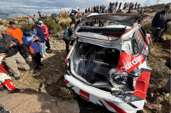 Vuelco mortal en el Rally de Córdoba: un espectador perdió la vida