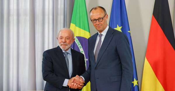 La Nación / Merz y Lula elogian el acuerdo UE-Mercosur en Alemania