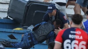 Reportan once policías heridos durante la jornada del Superclásico