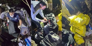 Caída de avioneta en Minga Guazú: denuncian que policías y vecinos habrían intentado hurtar dinero