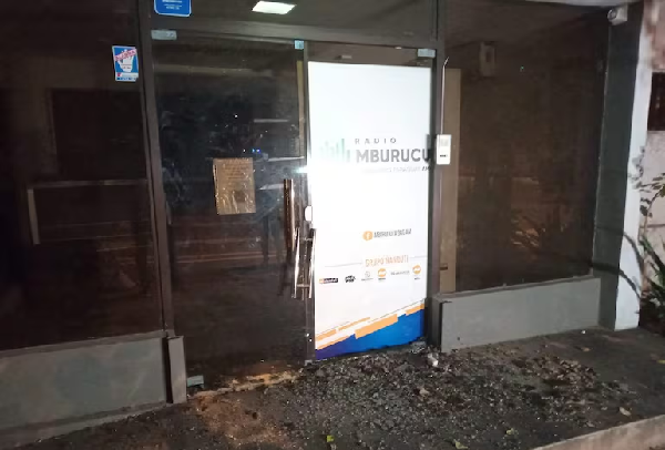 Robo de equipos en ex Radio Ñanduti