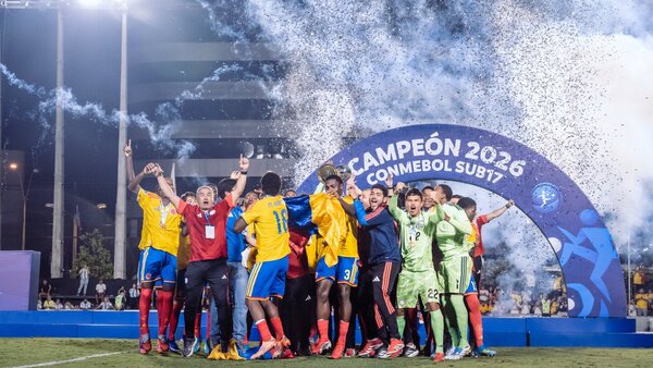 Colombia golea a Argentina y es campeón por segunda vez del Sudamericano Sub-17