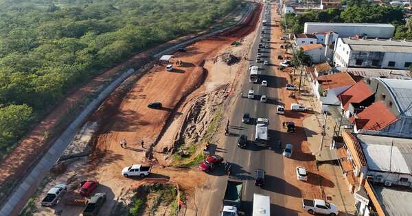 La Nación / Habrá desvíos en Luque este martes y miércoles por trabajos de alcantarillado