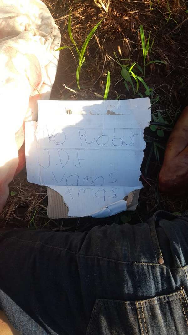 Matan a un hombre y dejan un escrito: “no robar” - Nacionales - ABC Color