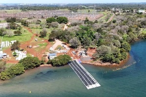 Itaipú proyecto solar flotante apunta a gran escala