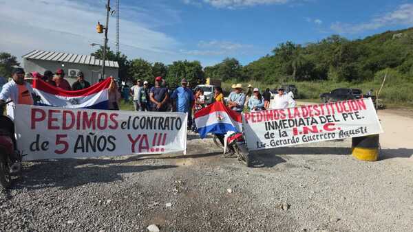 Mineros exigen salida del titular de INC por supuesta politización en reparto de canteras de Vallemí