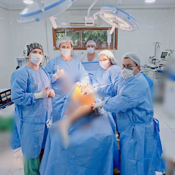 Exitosa cirugía de cadera en el Chaco devolverá movilidad a un paciente de 75 años