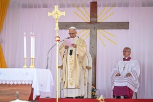 El papa denuncia la explotación durante su visita al noreste de Angola