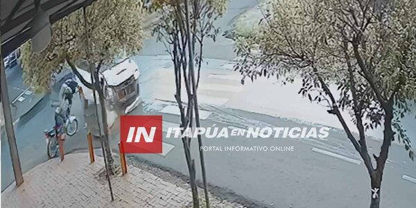 DOS MENORES HERIDOS DEJÓ EL VIOLENTO CHOQUE REGISTRADO EN ENCARNACIÓN