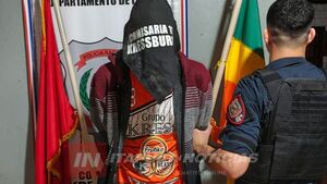 APREHENDEN A HOMBRE POR SUPUESTO DISPARO EN LA VÍA PÚBLICA EN ITAPÚA