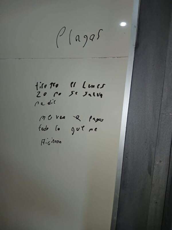 Identifican a estudiante que dejó amenaza en el baño de una escuela: “Fue solo una broma” - Nacionales - ABC Color