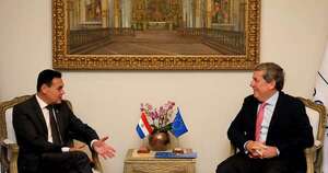 La Nación / Canciller recibió al jefe de la misión de observación electoral de la UE