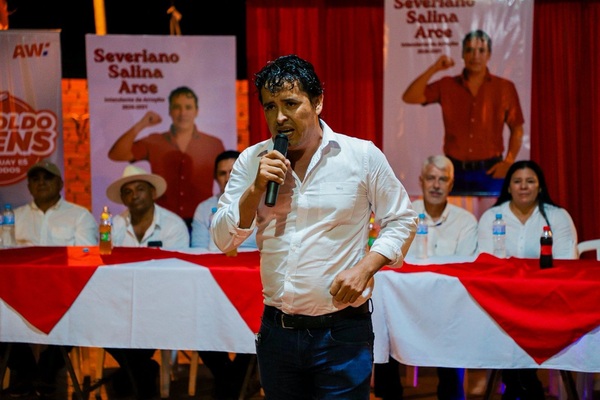 Severiano Salina Arce encabeza el lanzamiento de la Lista 6 en Arroyito - Concepción al Día