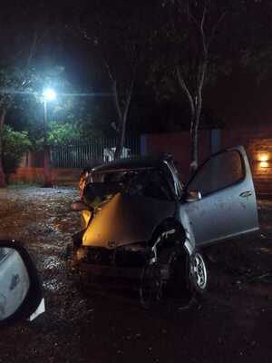 Accidente de tránsito en Capitán Miranda: Conductor resulta lesionado tras maniobra evasiva en la Ruta PY06