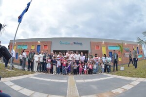 Inauguran moderno Centro de Apoyo a la Niñez en espacio cedido por Yacyretá en Encarnación