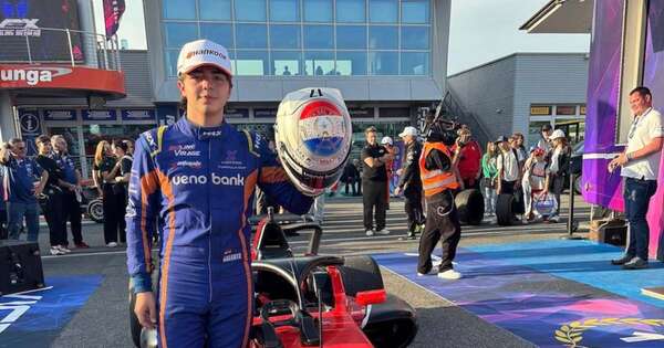 La Nación / Mateo Valente se destacó en Italia