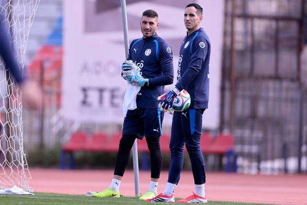 Sesión específica para arqueros de la Selección Nacional