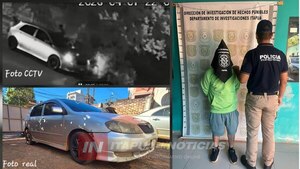 DETENIDO SOSPECHOSO DE HURTO AGRAVADO TRAS ANÁLISIS DE CÁMARAS EN ENCARNACIÓN