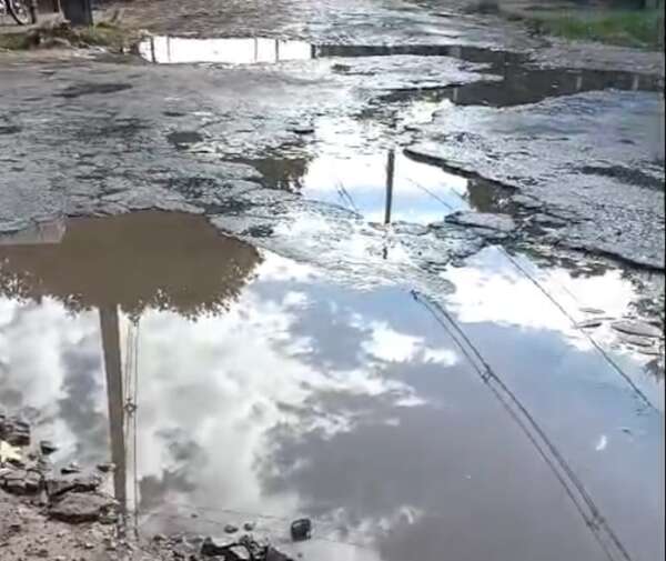 Videos: calles completamente destrozadas en Mariano Roque Alonso - Crónicas Ciudadanas - ABC Color