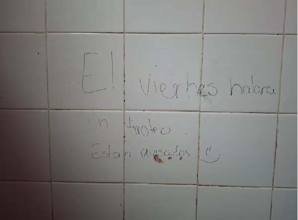 Confirman 18 casos de amenazas a instituciones educativas