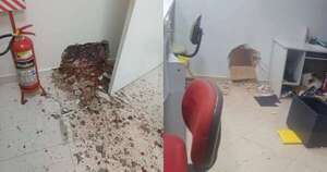 Diario HOY | Hallan boquetes en oficinas de dos empresas de telefonía en Santa Rita