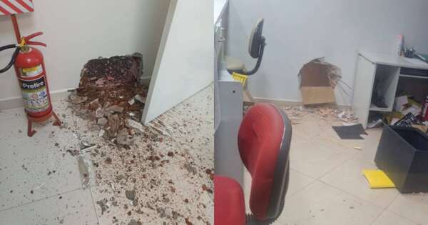 Diario HOY | Hallan boquetes en oficinas de dos empresas de telefonía en Santa Rita