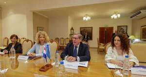 La Nación / Autoridades del TSJE recibieron a jefe de Misión de la UE