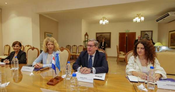 La Nación / Autoridades del TSJE recibieron a jefe de Misión de la UE