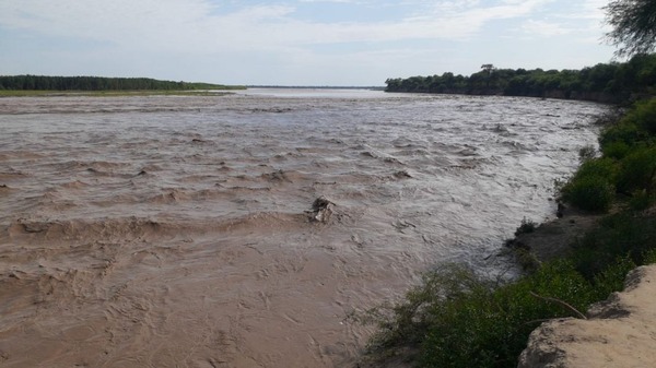 Desborde del río Pilcomayo deja comunidades inundadas en el Bajo Chaco