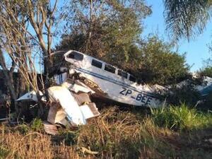 Millonario botín desaparece tras caída de avión en Minga Guazú y apunta a un saqueo en minutos de caos