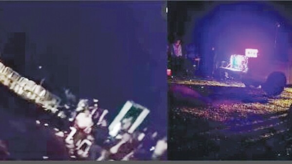 Con luces de los autos farrearon en un quince tras corte de energía eléctrica