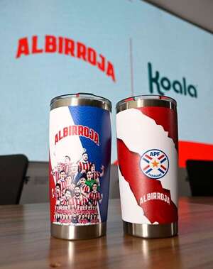 Koala y la APF presentan el vaso Albirroja y a los ganadores de la campaña “Koala te lleva al Mundial” - Negocios - ABC Color