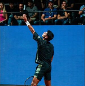 Popular / Vallejo hace historia e ingresa al cuadro principal del Máster de Madrid