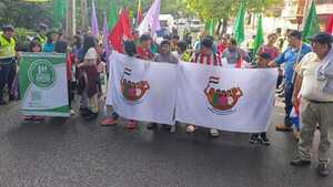 Indígenas marcharon en Asunción y piden ayuda para producir