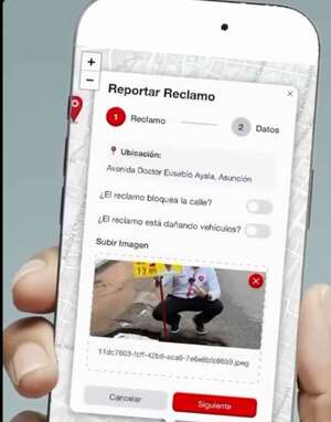 Lanzan web para mapear baches, basura y otros reclamos en Asunción  - Política - ABC Color