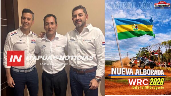 NUEVA ALBORADA SE CONSOLIDA COMO ESCENARIO CLAVE DEL RALLY MUNDIAL 2026