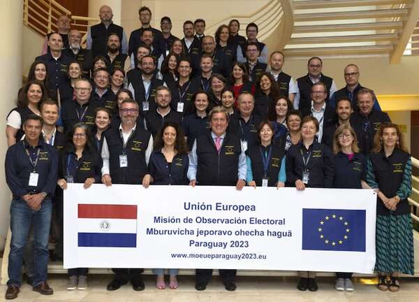 Misión Electoral de UE dará conclusiones de seguimiento de recomendaciones a Paraguay - Política - ABC Color