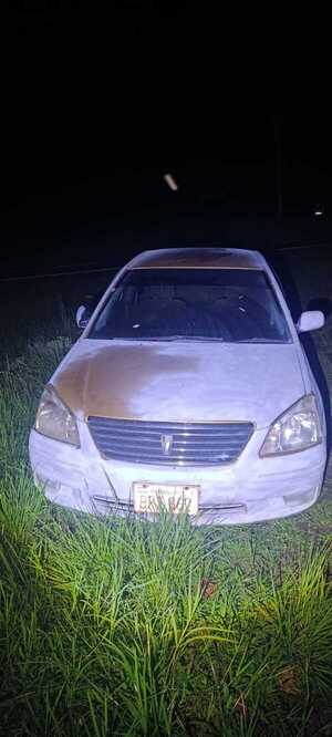 Recuperan automóvil denunciado como hurtado tras ser abandonado y repintado