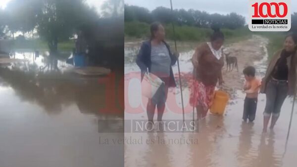 Inundaciones aíslan a comunidades del Bajo Chaco y exponen carencias históricas