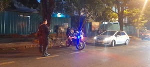 Fuerte despliegue policial en la Escuela Alemana de Encarnación tras amenaza de seguridad