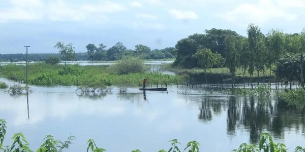 Bajo Chaco, Alto Paraguay, Ñeembucú, Central y Cordillera, con niveles inusuales de precipitaciones